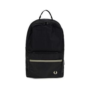Fred Perry Black Nylon Men's Backpack